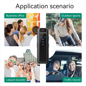 Caméra corporelle HD, mini caméra sport numérique, enregistreur audio-vidéo portable avec lumière LED et clip magnétique - Product Image 6