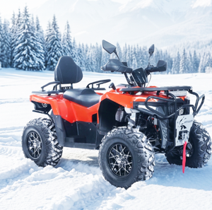 Quad 4x4 tout-terrain 350cc à transmission par arbre, refroidissement liquide, démarrage électrique, CVT, véhicule utilitaire pour la chasse en hiver rigide, personnalisé - Product Image 1