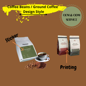 Proveedor de café vietnamita, granos de café tostados, 100% Arábica premium vietnamita, 0.25 kg, OEM, origen único, posgusto dulce, exportación - Product Image 6