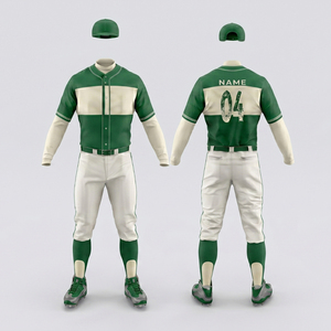 Top Grade Baseball Uniform Breathable Lightweight Durable Fabric Comfortable Fit Training Sportswear Unisex Baseball Uniform - Product Image 5
