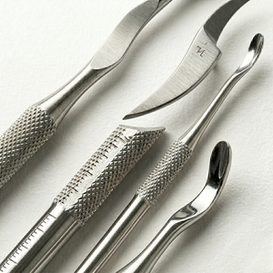 Herramientas de Modelado Restaurador de Alta Calidad para Laboratorio Dental: Cuchillas de Cera de Porcelana y Cemento de Acero Inoxidable - Product Image 3