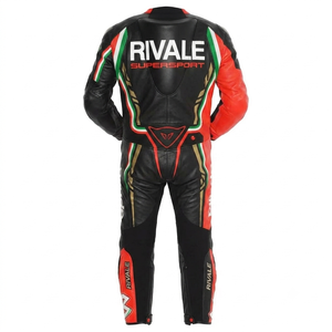 Traje de Carreras Max Biaggi MotoCP Premium de Una Pieza Completo para Pista con Protectores Deslizantes OEM CE - Product Image 2