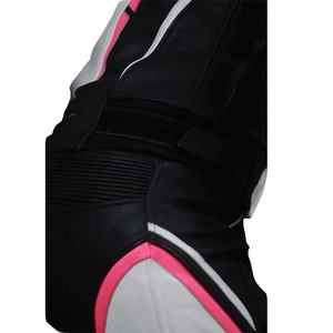Combinaison de course en cuir pour femmes, professionnelle et personnalisée, grande taille, vêtements de sport imperméables et ignifuges - Product Image 3