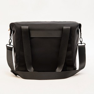 Sac fourre-tout noir en twill, léger, grande capacité, sac à bandoulière, sac à main professionnel, sac simple et imperméable - Product Image 6