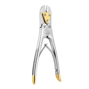 Coupe-épingles orthopédique à double action, instrument chirurgical robuste pour la fixation osseuse et l'élimination des épingles métalliques, conforme ISO13485 - Product Image 1