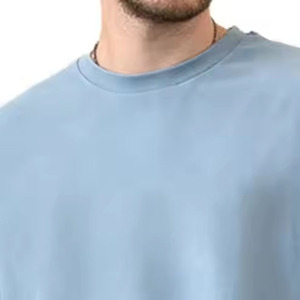 Camiseta Oversize de Algodón 100% para Hombre, Ajuste Holgado, Tejido Grueso de 250 g/m², Tallas Grandes, Estampado Gráfico, Hombros Caídos, Cuello Redondo - Product Image 5