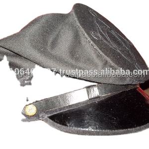 Service OEM, conception de chapeaux de fourrage gris de haute qualité en tissu 100% laine, logo sur demande - Product Image 5