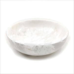 Tazón de Alabastro Natural de Lujo Ecológico Hecho en India, Moderno, Decorativo, Elegante, para Servir, Decoración del Hogar, Venta al Por Mayor Premium - Product Image 6