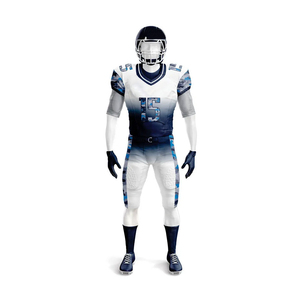 American Football Team Uniform Jersey Pants Set with Custom Design Breathable Quick Dry Fabric <b>Athletic</b> Performance Clothing - Product Image 5