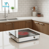 Table de cuisson électrique en céramique infrarouge portable pour la cuisine