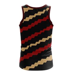 Débardeur à séchage rapide en sublimation, matière légère et douce, haute résistance des couleurs, idéal pour l'entraînement sportif - Product Image 2