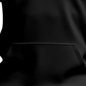 Sweat à capuche en chenille noir AKA Sorority Inc pour femme, avec lettres grecques brodées, capuche en satin, qualité supérieure, pull décontracté - Product Image 4