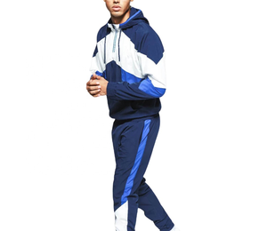 Men's Crinkle Windbreaker <b>Tracksuit</b> <b>Waterproof</b> Contrast Color Breathable Unisex Custom Design <b>Tracksuit</b> MADE BY HS - Product Image 2