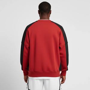 Novedad: Sudaderas de Algodón con Forro Polar Bordado para Hombre, Estilo Oversize, Casual de Invierno, con Bolsillos y Hombros Caídos, Logotipo Personalizado - Product Image 3