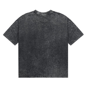 T-shirts vintage délavés à l'acide personnalisés en gros pour hommes, 100 % coton, longs et surdimensionnés, derniers modèles de t-shirts pour hommes délavés à l'acide - Product Image 2