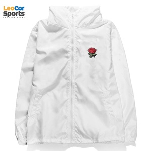 Men's <b>Lightweight</b> Drawstring Hooded Windbreaker Custom Wholesale Clothing Waterproof Casual Plain Windproof <b>Jacket</b> for Winter - Product Image 5