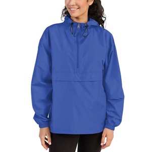 Veste coupe-vent en nylon de haute qualité en gros pour femmes, veste décontractée à capuche, respirante, en nylon, pour l'extérieur - Product Image 4