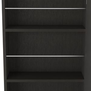 Scarpiera murale a porta singola con finitura Wengue nero marca Chimg - Product Image 6