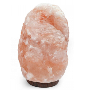 Lampe de sel rose foncé authentique 1-2 kg, lampe en cristal de sel rocheux naturel pour la relaxation, certifiée CE - Product Image 4