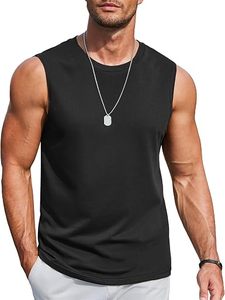 เสื้อกล้ามครอปผู้ชาย TRUPEXA International Custom - ผ้าฝ้าย 100% คอวี สไตล์ฮิปฮอป ระบายอากาศ แห้งเร็ว สำหรับออกกำลังกาย/เล่นกีฬา หรือใส่ลำลอง - Product Image 2