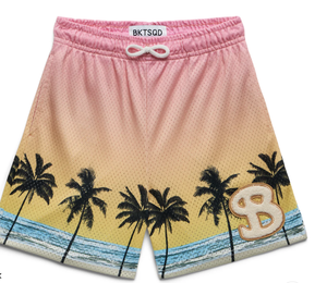 Bucketquad กางเกงบาสเก็ตบอลขาสั้นผู้ชาย, กางเกงออกกำลังกายวิ่งออกกำลังกายแห้งเร็วตาข่ายทรงผีสำหรับวันคริสต์มาสอีฟ - Product Image 1