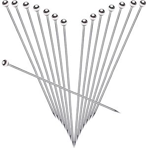 Stuzzicadenti in Acciaio Inox da 6 Pollici Riutilizzabili per Cocktail, Spiedini per Martini, Olive, Frutta e Antipasti - Product Image 1