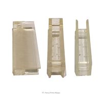 Plaquette d'insertion de patin de guidage coulissant pour ascenseur de haute qualité 120 mm x 10 mm, compatible avec les pièces de rechange d'ascenseurs Otis