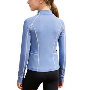 Chemise d'équitation légère pour femmes, tissu respirant et extensible, anti-transpiration, vêtements de sport pour l'entraînement équestre - Product Image 1