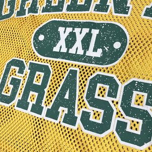 T-shirts unisexes personnalisés à col en V, respirants, grandes tailles, coupe ample, design brodé, style streetwear, maillot de football en mesh - Product Image 6