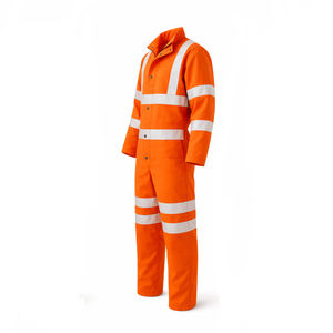 Overol de Seguridad de Alta Visibilidad, Ropa de Trabajo Reflectante, Traje de Protección Industrial, Uniforme Impermeable de Alta Visibilidad, Personalizado OEM - Product Image 2