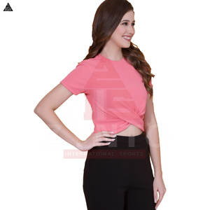 เสื้อครอปท็อปเอวรูด ดีไซน์ใหม่ทันสมัย เสื้อแขนยาวลำลอง สตรีทแฟชั่น เสื้อผ้าผู้หญิง เสื้อครอปท็อป - Product Image 5