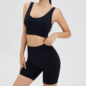 Soutien-gorge de sport athlétique pour femme, respirant, extensible, pour la gym, l'entraînement, le fitness, vêtements de sport, soutien-gorge de yoga minimaliste sans couture pour femme - Product Image 3