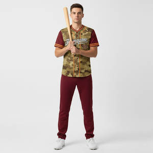 Maillot de baseball respirant brodé sur mesure pour enfants, options grandes tailles disponibles, protection, OEM, personnalisation automatisée - Product Image 6