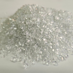 Granulés de résine PVC transparente pour manchons thermorétractables imprimés en PVC pour étiquettes de bouteilles - Product Image 1