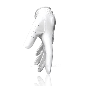 Gants de golf GEO BROTHERS en cuir Cabretta de qualité supérieure, antidérapants, à enfiler, doux au toucher, respirants, adaptés aux hommes et aux femmes, personnalisables, OEM, en gros - Product Image 2