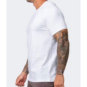 Camiseta Deportiva para Hombre, 100% Algodón, de Secado Rápido, Transpirable, para Correr, Fitness, Gimnasio, Deporte, Corte Holgado - Product Image 4