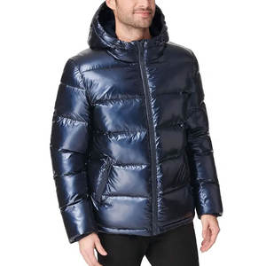 เสื้อแจ็คเก็ตพัฟเฟอร์ขนสัตว์ดีไซน์เนอร์สำหรับผู้ชายปี 2025 แบบมีฮู้ดสั่งทำพิเศษ ทรงโอเวอร์ไซส์บุหนา เนื้อผ้าคุณภาพสูง เงาแบบฟองอากาศ สำหรับฤดูหนาว - Product Image 2