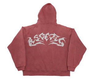 Sweat à capuche personnalisé avec strass, pull-over uni pour l'hiver, homme, femme, unisexe, luxe, 100% coton, molleton, impression numérique écologique - Product Image 1