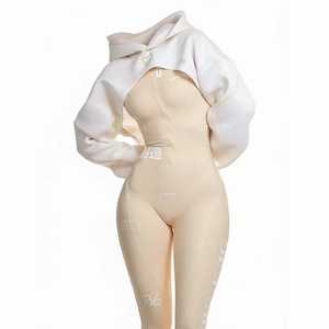 Combinaison de sport et de yoga pour femme, style mécanique futuriste cyberpunk, avec logo d'équipe de championnat, couleur Racing Photo - XL - Product Image 3