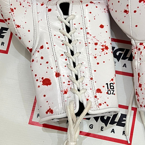 Gants de boxe rectangulaires imprimés motif serpent, personnalisés pour l'entraînement et le sparring de Muay Thai, vente en gros, équipement de combat OEM ODM - Product Image 2