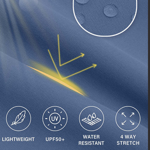 Shorts de randonnée pour homme, nouveau design, été, extérieur, respirant, séchage rapide, multi-poches, avec logo personnalisé. - Product Image 5