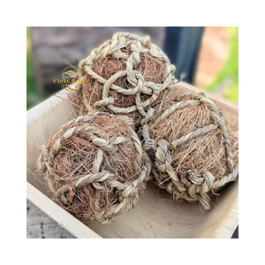 Balle en fibre de coco naturelle, écologique, durable, jouet à mâcher pour chiens et chats - Product Image 2
