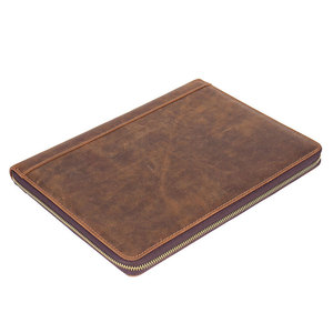 Luxury Vintage Handmade Custom Genuine Leather Eco-Friendly Business File <b>Folder</b> <b>A4</b> Document Work Resume Stylish Portfolio Gift - Product Image 3