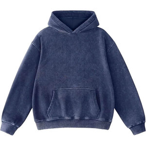 Hoodies délavés à l'acide les plus vendus, service OEM, prix de gros, 100% coton - Product Image 1