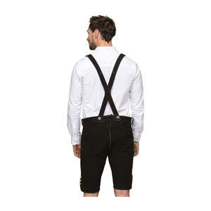 Auténticos pantalones de cuero bávaros para hombre – Traje de Oktoberfest con bordado vintage y acabado de primera calidad - Product Image 6