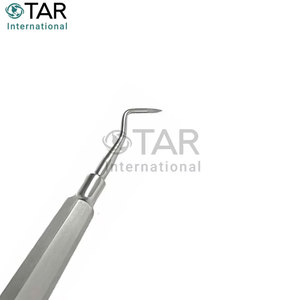 เครื่องมือถอนฟัน Heibrink Root Tip Pick 2 แบบด้ามจับขนาดใหญ่ ผลิตจากสแตนเลสสตีลคุณภาพสูง สำหรับการถอนฟันและการกำจัดปลายรากฟัน - Product Image 6
