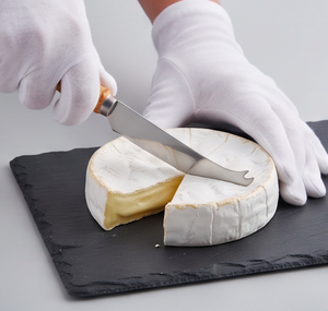 Juego de 6 Cuchillos para Queso con Mango de Bambú, Hoja de Acero Inoxidable, Utensilios Ecológicos para Queso, Artículos de Cocina - Product Image 4