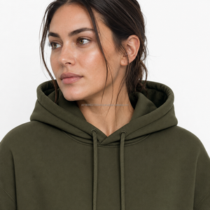 Ensemble survêtement décontracté oversize pour femme, sweat à capuche et pantalon de jogging, streetwear, logo personnalisé, fabricant en gros - Product Image 3