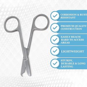 Tijeras Quirúrgicas Premium con Certificación CE para Retirar Suturas, Juego de Instrumentos de Sutura Spencer Litter para Uso Hospitalario - Product Image 2