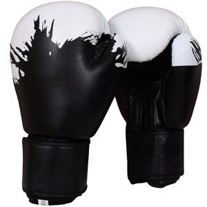 Gants de boxe en cuir PU pour adultes, entraînement avec sangle de poignet, design à doigts entiers, unisexe, confortables, légers, sparring Xypex - Product Image 5
